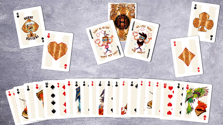 Toast'd Playing Cards by Howlin' Jack's