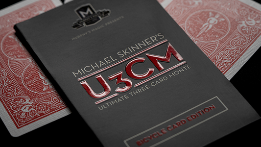 Michael Skinner's Ultimate 3 Card Monte (Red) by Murphy's Magic Supplies Inc. - Trick