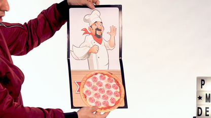 PIZZA MAGIC (Gimmicks and Online Instructions) by Gustavo Raley - Trick