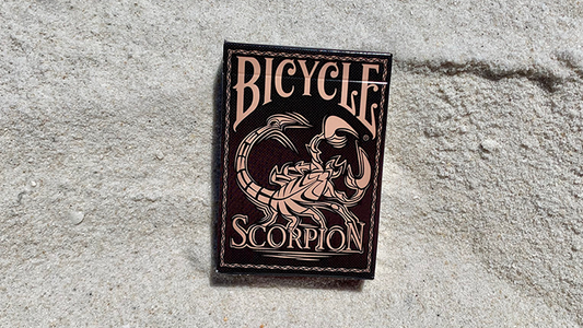 Bicycle Scorpion (Brown) Playing Cards