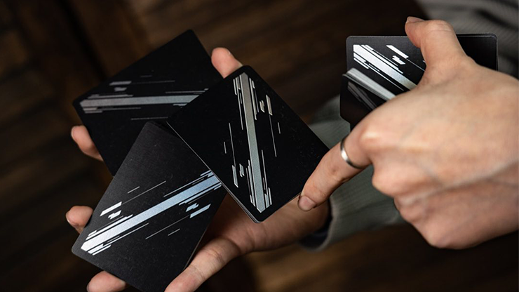 Odyssey Genesys (Black) Edition Playing Cards by Sergio Roca