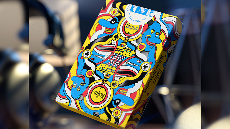 The Beatles (Yellow Submarine) Playing Cards by theory11