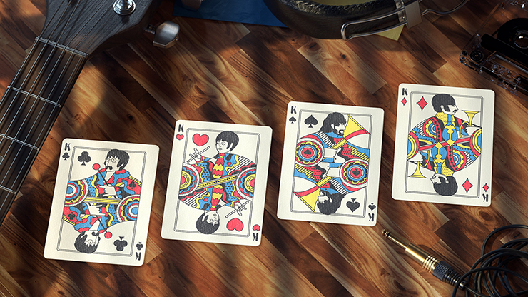 The Beatles (Yellow Submarine) Playing Cards by theory11