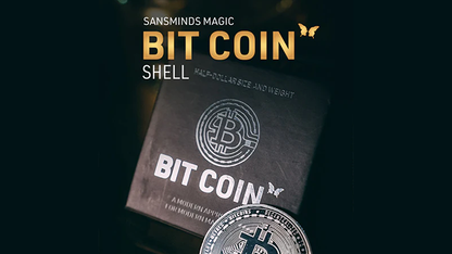 Bit Coin Shell (Silver) by SansMinds Creative Lab - Trick