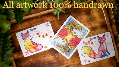 Red Fox Enchanted Puzzle Playing Cards