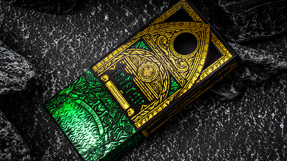 Inferno Emerald Blaze Edition Playing Cards