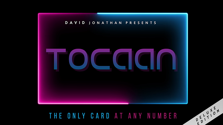 TOCAAN Deluxe Edition (Gimmicks and Online Instructions) by David Jonathan - Trick