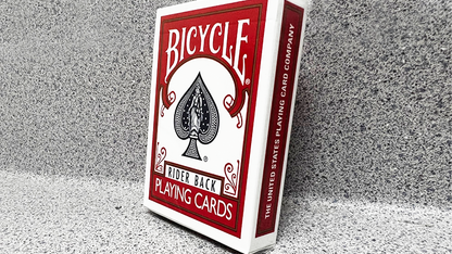 Bicycle 2 Faced Red Tuck (Mirror Deck Same on both sides) Playing Card