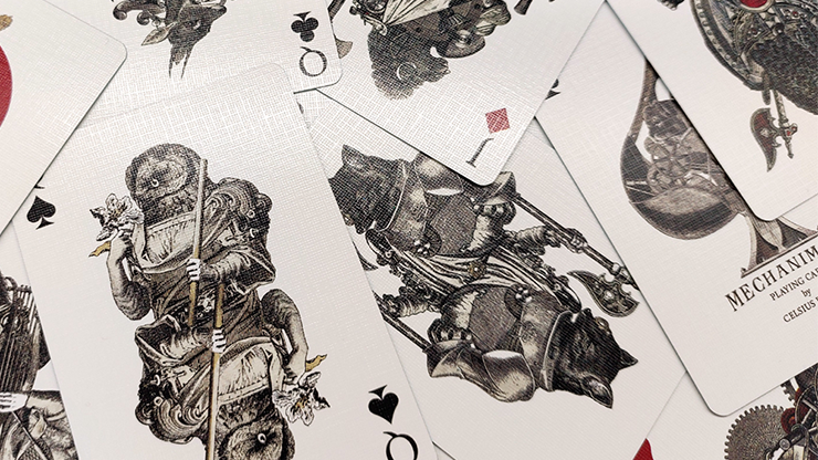 Mechanimals Deluxe Edition (Gilded) Playing Cards