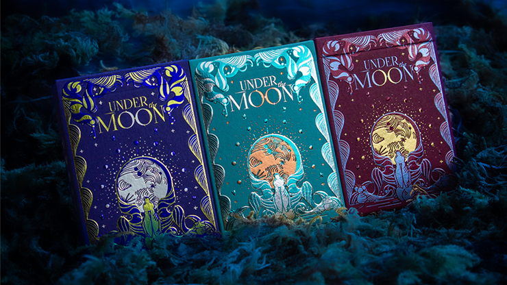 Under the Moon (Midnight Blue) Playing Cards