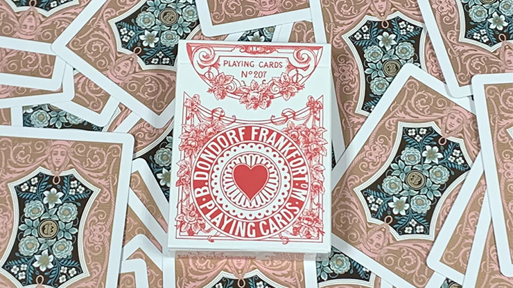 Four Continents (Red) Playing Cards