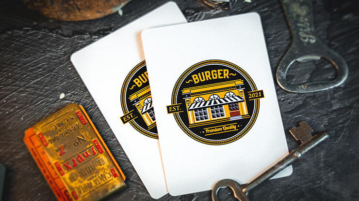 Burger Playing Cards by Fast Food Playing Card Company