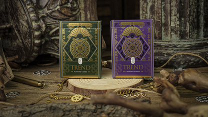 Trend (Purple) Playing Cards by TCC