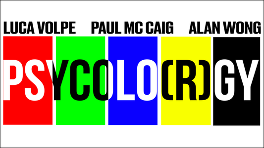 PSYCOLORGY (Gimmicks and Online instructions) by Luca Volpe, Paul McCaig and Alan Wong - Trick