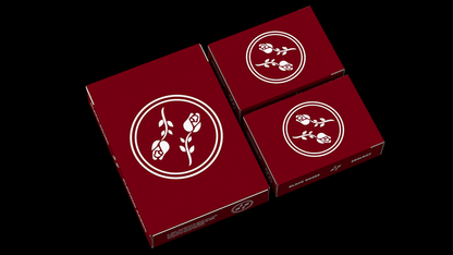 Black Roses Edelrot Mini Playing Cards (Collector's Box)