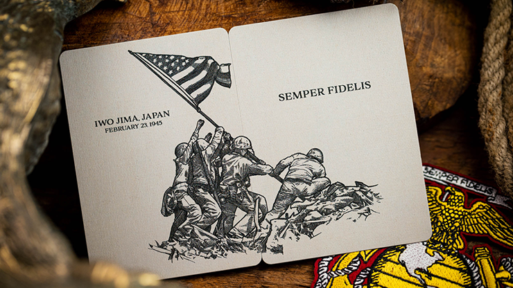 Marines Playing Cards by Kings Wild Project