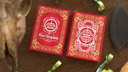 Pixel Kingdom (Red Edition) Playing Cards