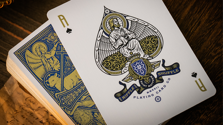 The Cross (Admiral Angels) Playing Cards by Peter Voth x Riffle Shuffle