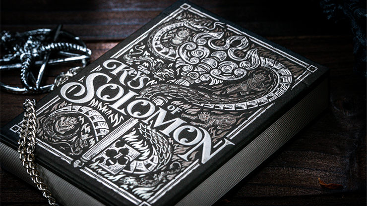 The Keys of Solomon: Silver Spirituum Playing Cards by Riffle Shuffle