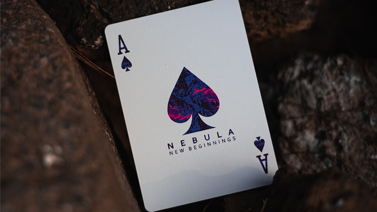 Holographic Foiled Nebula Playing Cards