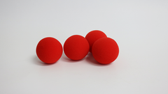 1.5 inch PRO Sponge Ball (Red) Bag of 4 from Magic by Gosh