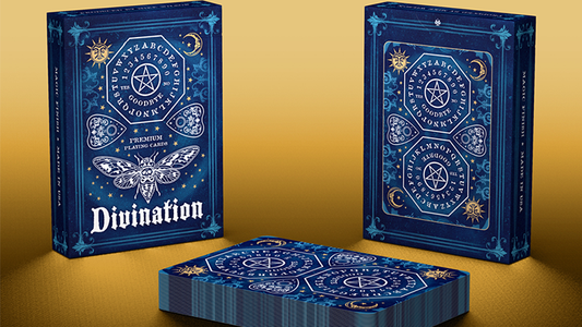 Divination (Blue) Playing Cards by Midnight Cards