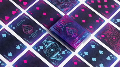 Bicycle Cyberpunk Cybernetic Playing Card by Playing Cards by US Playing Card Co.