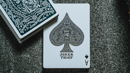 JT Crown (Blue) Playing Cards by Joker and the Thief