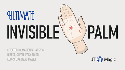 Ultimate Invisible Palm RED by JT - Trick