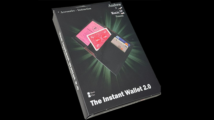 INSTANT WALLET 2.0 (Red) by Andrew and Magic UP