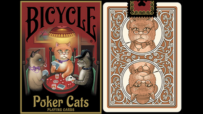 Bicycle Poker Cats V2 Playing Cards