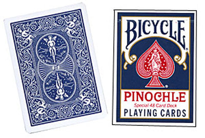 Cards Bicycle Pinochle Poker-size (Blue)