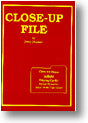Close-up File by Jerry Mentzer - Book