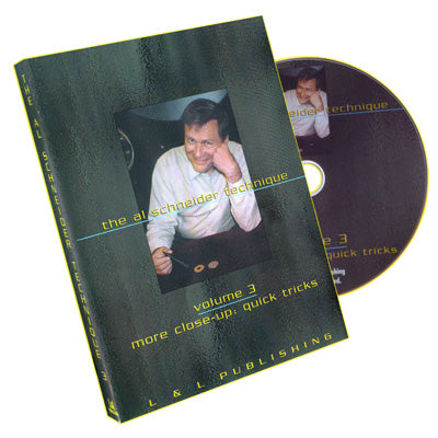 The Al Schneider Technique Vol 3: More Close up by L&L Publishing - DVD