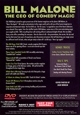 Here I Go Again - Volume 3 by Bill Malone - DVD