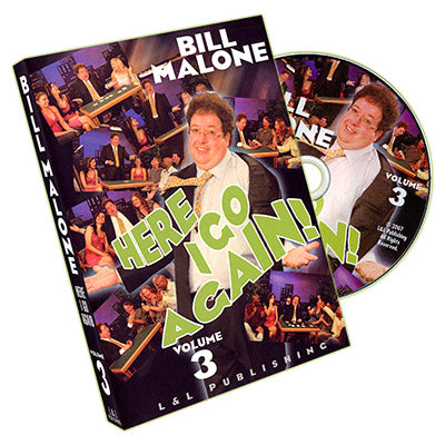 Here I Go Again - Volume 3 by Bill Malone - DVD