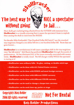 Skullkracker by Bob Sheets - DVD