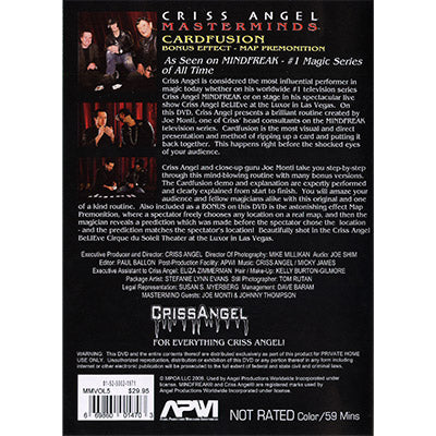 Masterminds (Card Fusion) Vol. 5 by Criss Angel - DVD