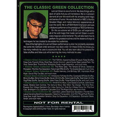 Lennart Green Classic Green Collection 6-Disc Set - DVD