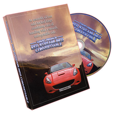 Red Streamlined Convertible by David Regal - DVD