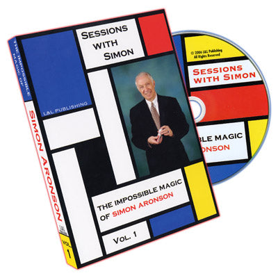 Sessions With Simon: The Impossible Magic Of Simon Aronson Volume 1 - DVD