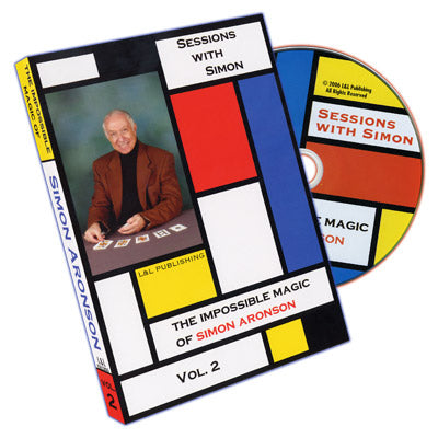 Sessions With Simon: The Impossible Magic Of Simon Aronson Volume 2 - DVD