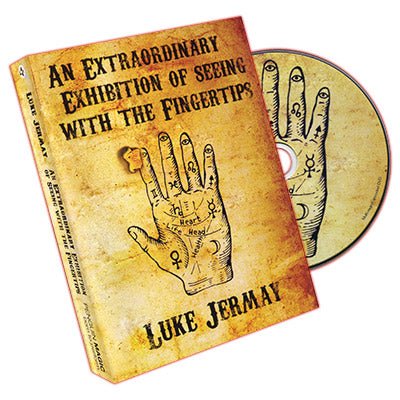 An Extraordinary Exhibition of Seeing with the Fingertips (DVD and Red Deck) by Luke Jermay - DVD