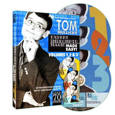 Tom Mullica's Impromptu Magic 3 Disc Combo by Murphy's Magic Supplies - DVD
