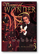 Visions of Wonder #3 by Tommy Wonder - DVD
