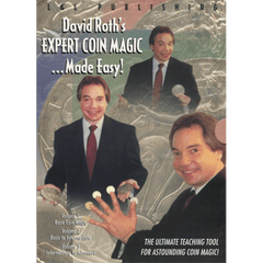 David Roth Expert Coin Magic Made Easy (3 Vol. set) - Video Download