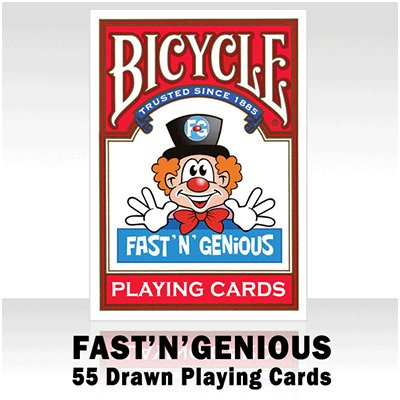 Fast 'N' Genious Deck by So Magic - Trick