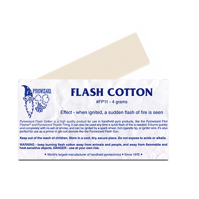 Theatre Effects Pyrowizard™ Flash Cotton - 4 grams