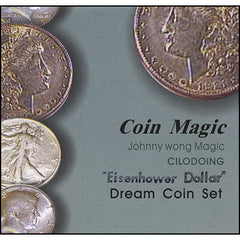 Dream Coin Set EISENHOWER (with DVD) by Johnny Wong - Trick