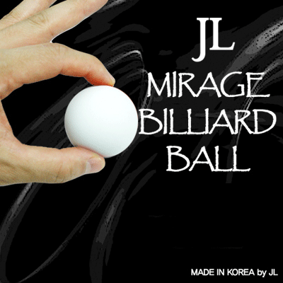 Two in Mirage Billiard Balls by JL (WHITE, single ball only) - Trick